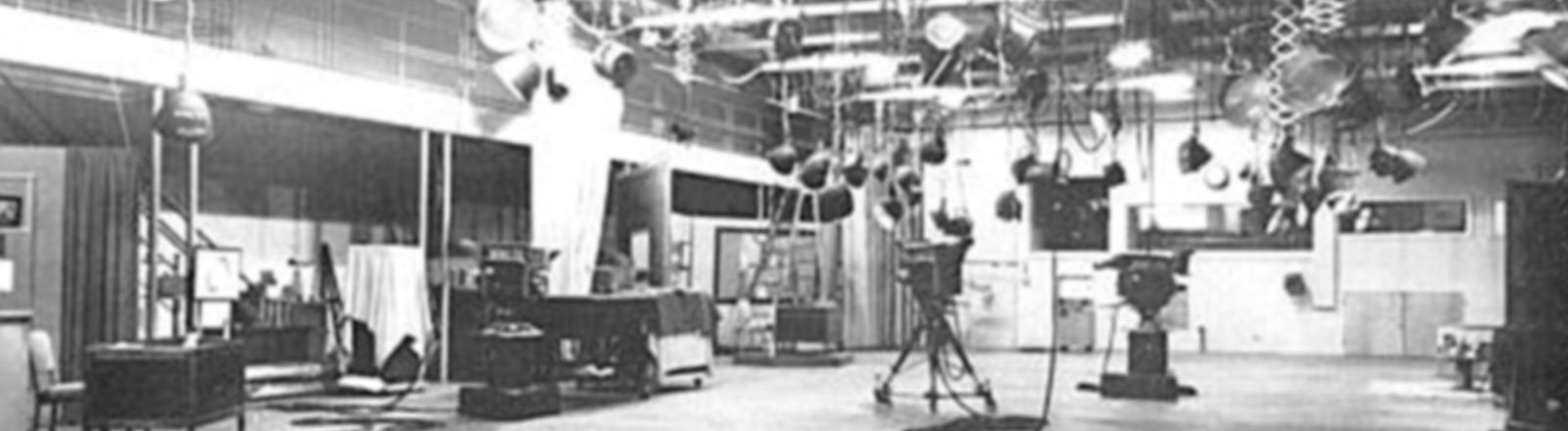 Vintage image of WWL TV Studio