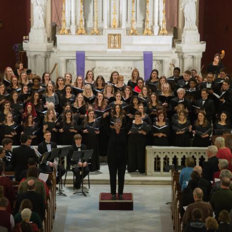 Choirs in Holy Name of Jesus