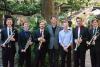 Loyola Trumpet Ensemble pictured with Dr. Nick Volz