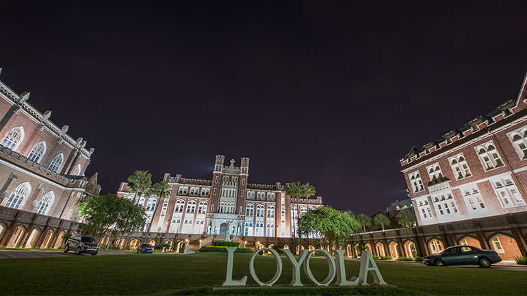 Marquette at night