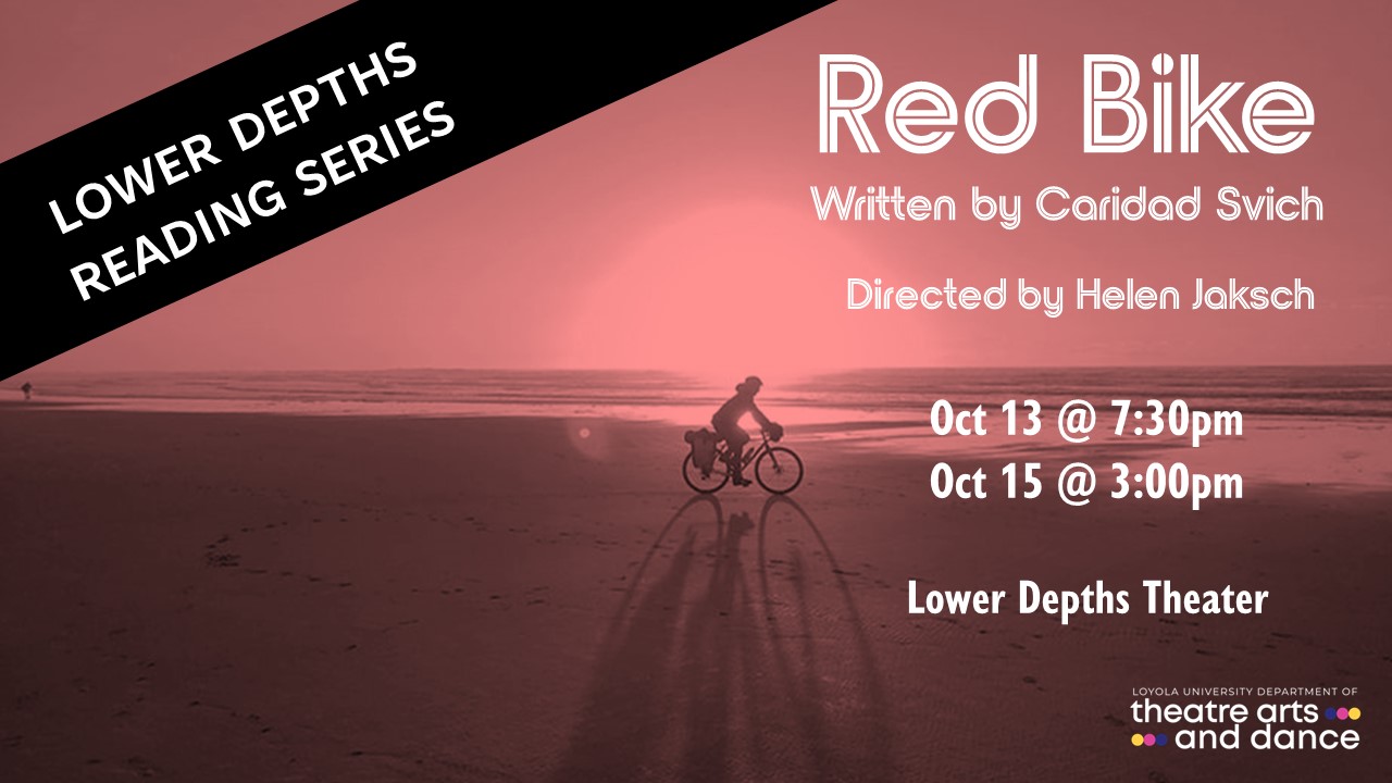 red bike poster