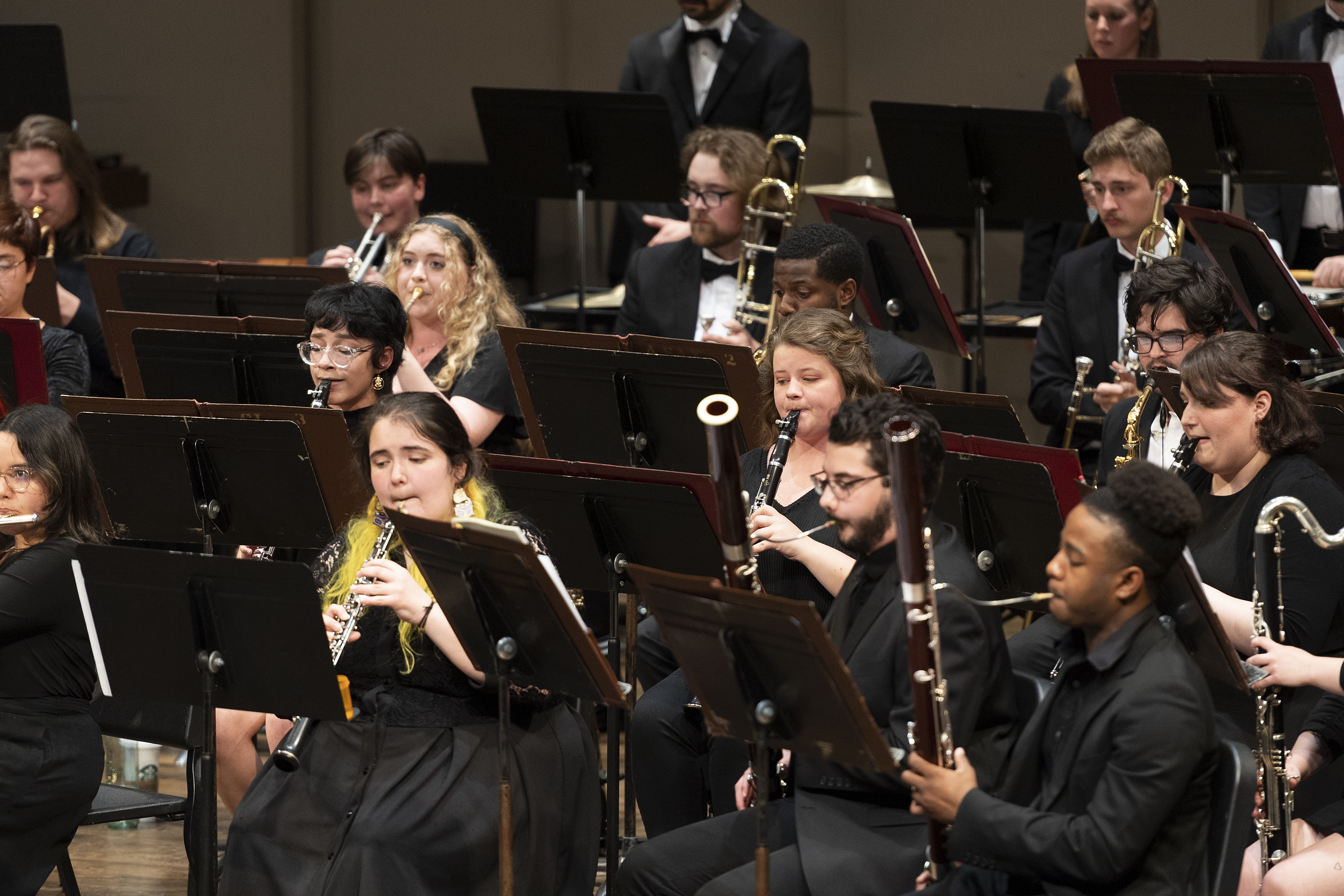 Photo of Concert Band Performing