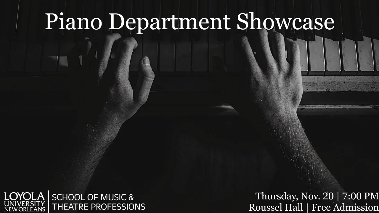 Piano Showcase Flyer
