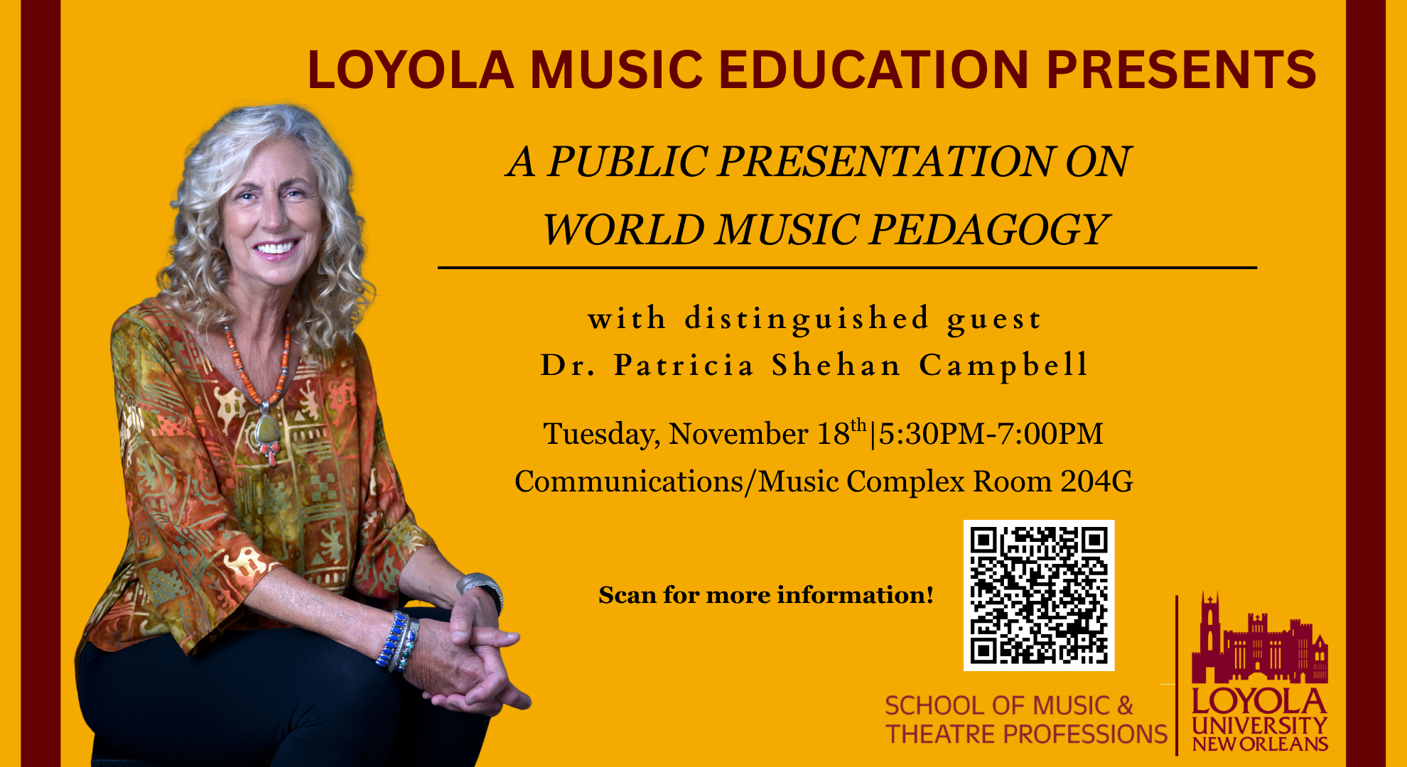 Music Education Event Poster