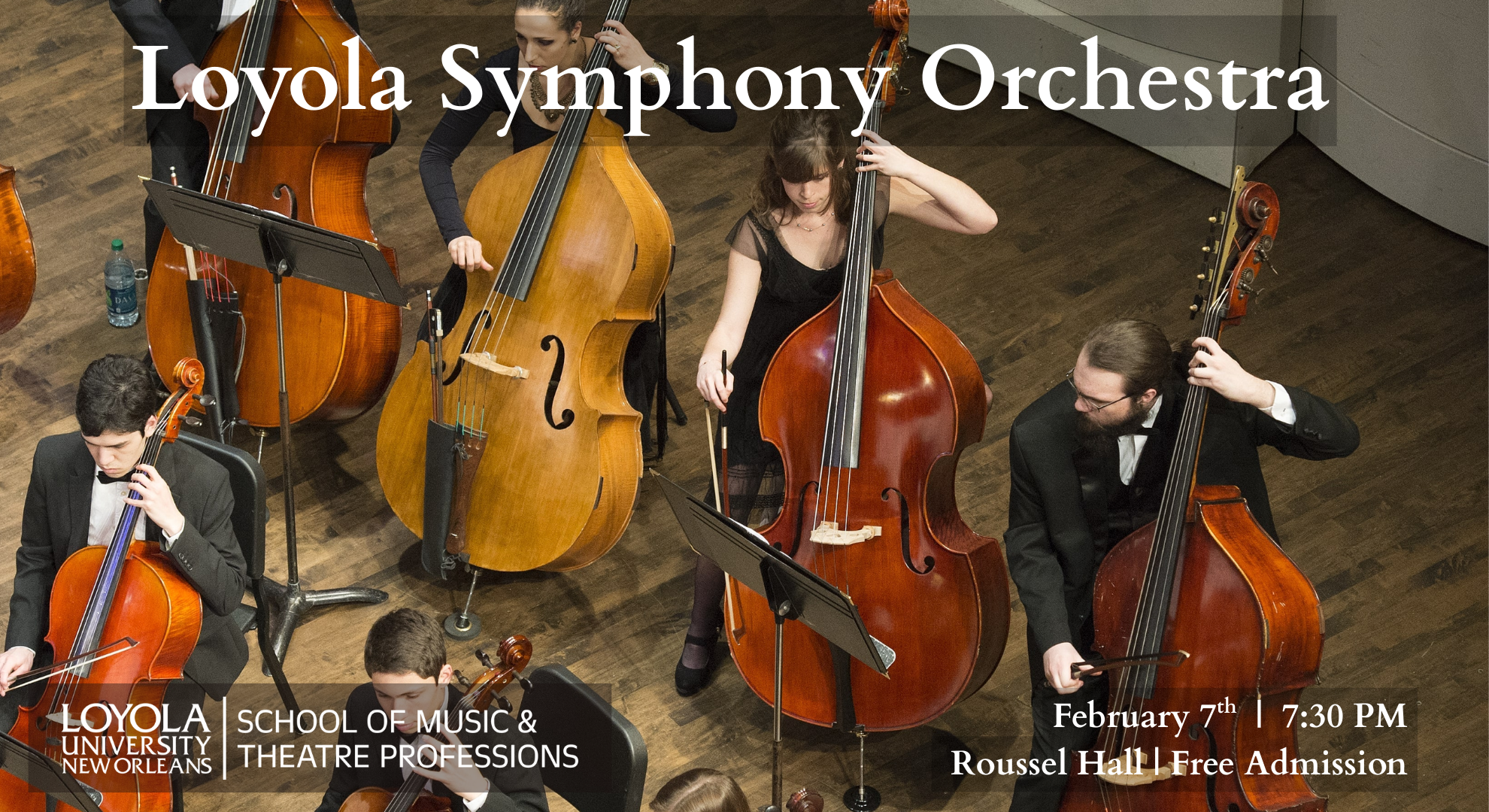 Monitor Graphic for Symphony Orchestra